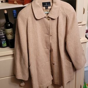 GORGEOUS London fog wool coat like new